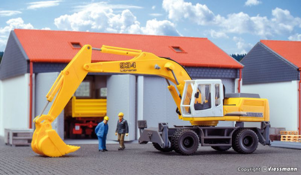 Kibri 11261 - LIEBHERR 934 Litronic mit Radfahrwerk