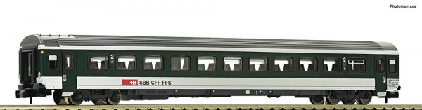 Fleischmann 6260057 - SBB EW IV Reisezugwagen 2.Kl.gruen/ E5