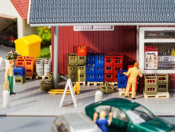 Faller 180353 - Getränkehandel-Inneneinrichtung