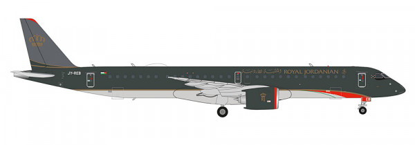 Herpa 573948 - Royal Jordanian Airlines Embraer E195-E2