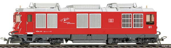 Bemo 1367251 - MGB HGm 4/4 61 Zahnraddiesellok Ep.6, aktuelle Ausführung, mit DCC-Decoder
