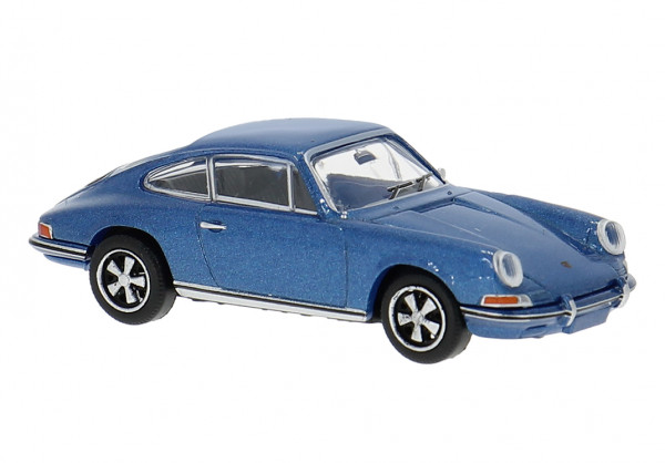 Brekina 16234 - Porsche 911 blau Vorbildbaujahr 1964