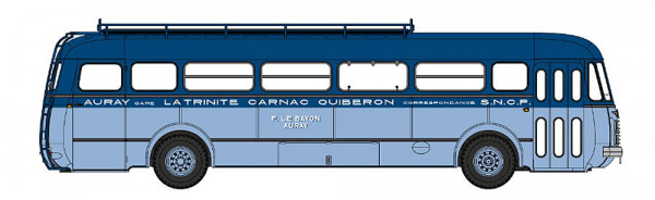 REE CB-130 - Renault Omnibus R4190 zweifarbig blau "AURAY"