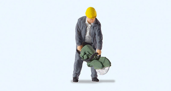 Preiser 28291 - Mann mit Trennschleifer