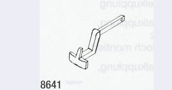 Weinert 8641 - Kupplung z.Einsetzen f.Märklin