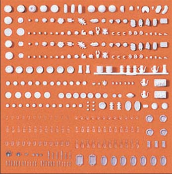 Preiser 17220 - Geschirr und Speisen, Bausatz