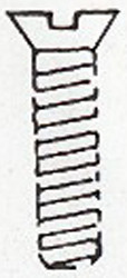 Weinert 2163 - Schraube M1,4x16mm DIN963 10St
