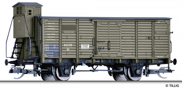 Tillig 17931 - BGE gedeckter Güterwagen Gn Ep.1, "Bergedorf-Geesthachter Eisenbahn"
