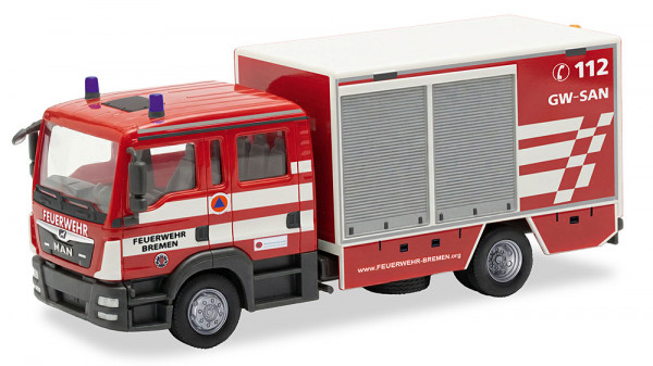 Herpa 099592 - MAN TGL Euro6 GW-SAN FW Breme
