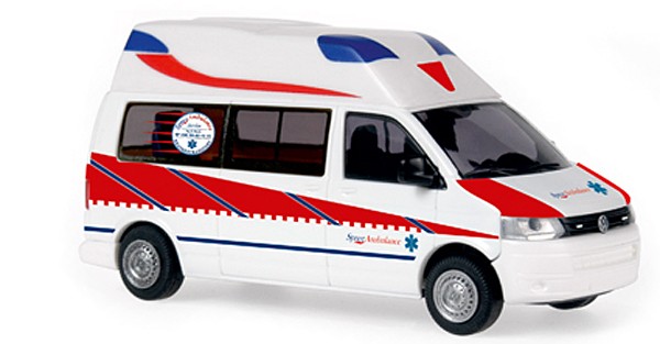 Rietze 53603 - Ambulanz Mobile Hornis Silver Spree Ambulance