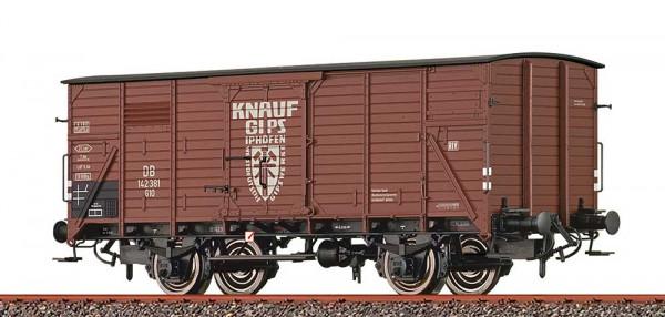 Brawa 51331 - DB gedeckter Güterwagen G10 "Knauf Gips" Ep.3