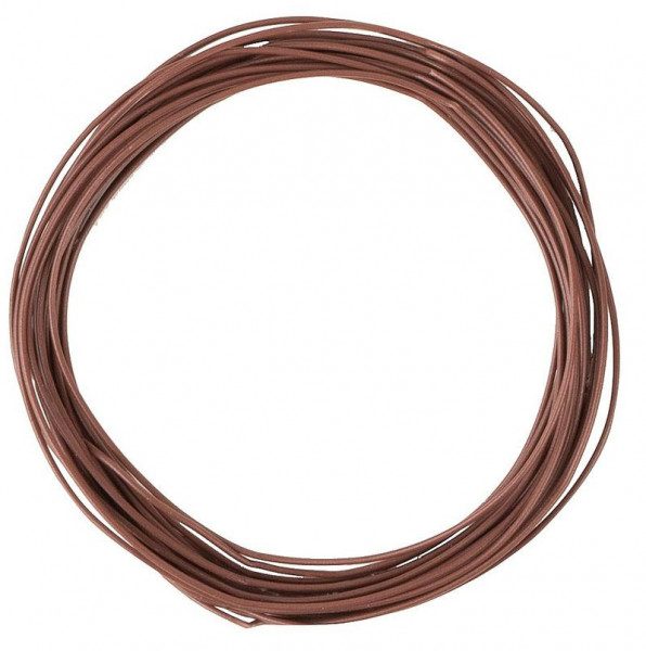 Faller 163788 - Litze 0,04 mm², braun, 10 m