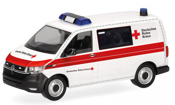 Herpa 098960 - VW T6.1 Halbbus "DRK"