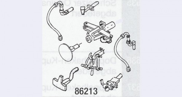 Weinert 86213 - Satz Schmalspurteile 16 Stück