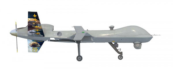 Herpa 580915 - MQ-9 Netherlands 306Sq 70Years