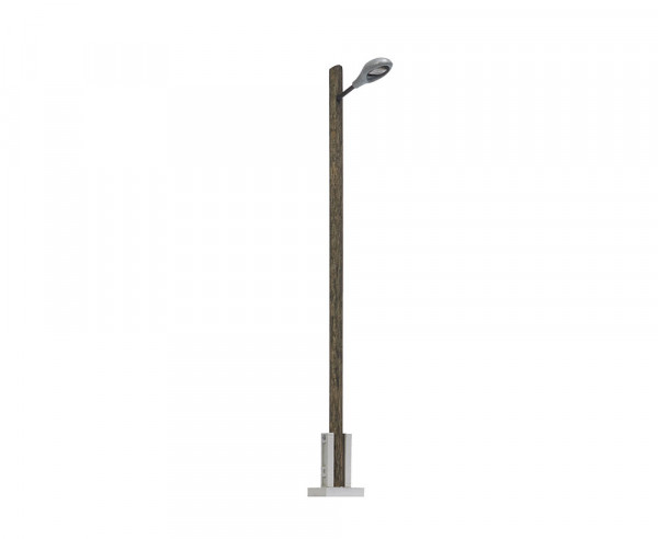 Busch 8744 - Straßenleuchte mit Holzmast TT