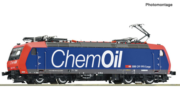 Roco 7510311 - SBB E-Lok Re 482 015-5 SBB Cargo "Chemoil" DC-Snd. E6