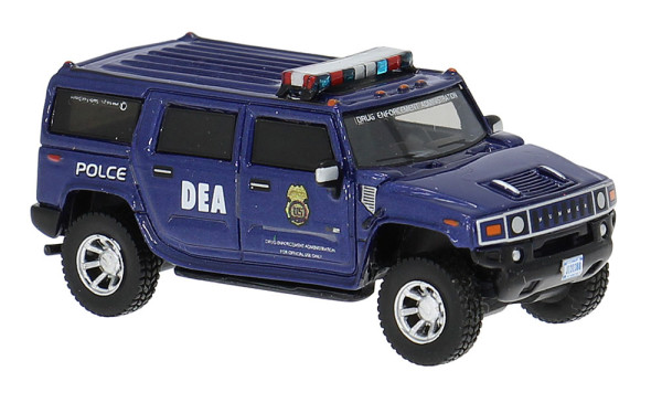 BoS-Modell BOS87898 - Hummer H2 DEA Police