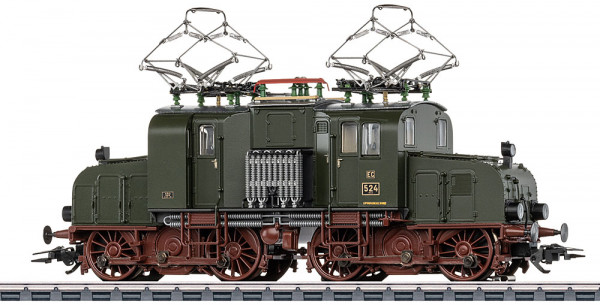 Märklin 39772 - DRB Ellok BR EG 524 HALLE (spätere E71.1) braungrün Ep.1, mfx+ Decoder + Sound