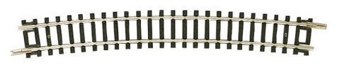 Fleischmann 22227S - Gebogenes Gleis R6 15*, schwarz