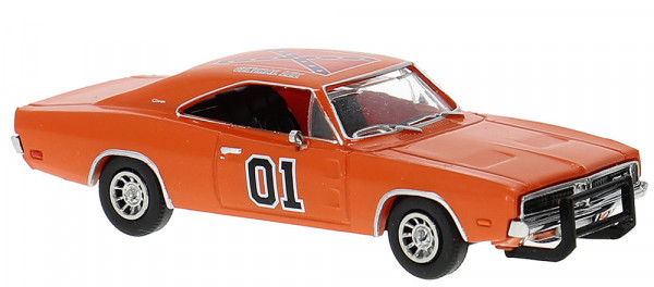 Brekina 18004 - Dodge Charger orange 1969