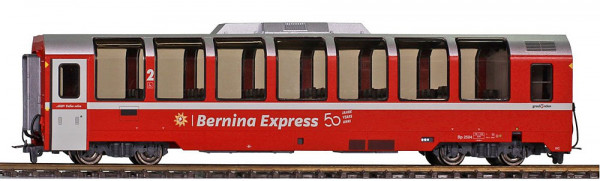 Bemo 3294154 - RhB Bp 2504 Panoramawagen "50 Jahre BEX"