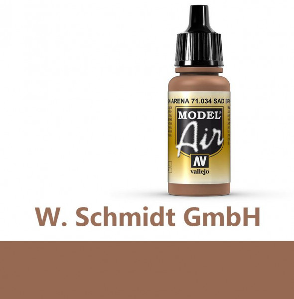 Vallejo 771034 - Model Air Sandbraun, 17 ml