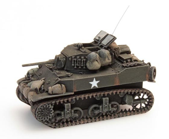Artitec 387.79-S2 - M5A1 Stuart light tank stowage 2, Fertigmodell