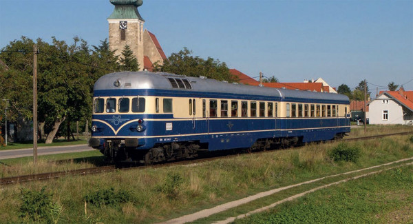Jägerndorfer JC25102 - ÖBB Triebwagen Garnitur Reihe 5145 "Blauer Blitz" 2-teilig Ep.3-4, DCC + Soun