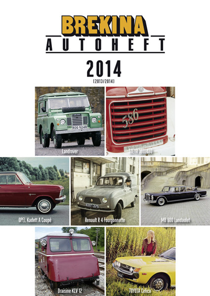 Brekina 12213 - BREKINA Autoheft 2013/2014