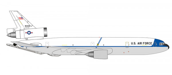 Herpa 538381 - U.S. Air Force KC-10 Extender - 2nd Bomb Wing, Barksdale