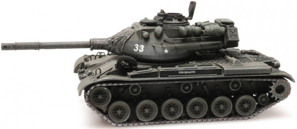 Artitec 6870322 - US M47, Zugverladung Fertigmodell aus Resin, lackiert