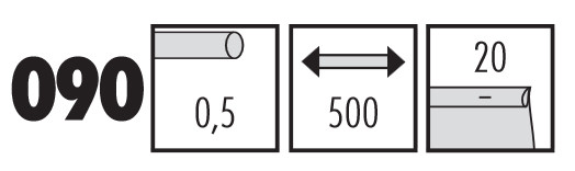 Sommerfeldt 090 - Eisendraht verkupfert 0,5 x 500 mm 20 St.