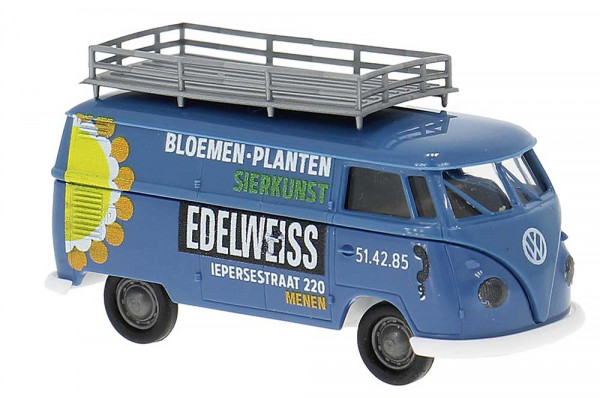 Brekina 32311 - VW T1b Kasten "Edelweiss Bloemen Planten Sierkunst" 1960