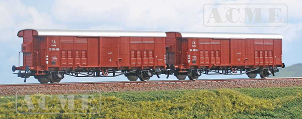ACME 45200 - FS Güterwagen-Set Bauart EEc der FS E2