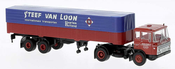 Brekina 85282 - DAF FT 2600 PP-SZ Haarlem 1962, Steef v. Loon,