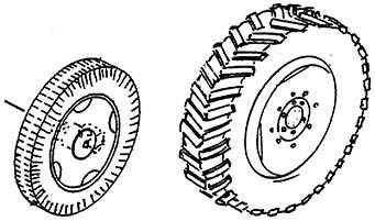 Weinert 4458 - Satz schmale Hinterr.+Vorderr.