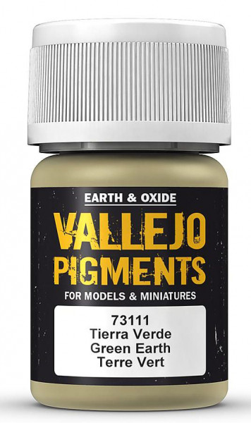 Vallejo 773111 - Pigmentfarbe 30ml Grüne Erde