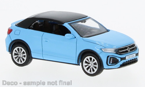 PCX870600 - VW T-Roc Cabriolet geschlossen hellblau, 2022,