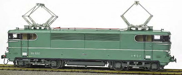 REE MB-080S - SNCF Ellok Serie BB-9262 SUD-Ouest grün Ep.3, Ursprungszustand, mit DCC-Decoder + Soun