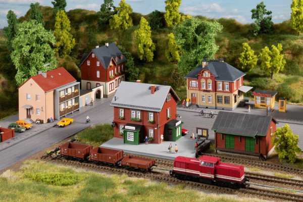Auhagen 15307 - Set Bahnhof Neschwitz