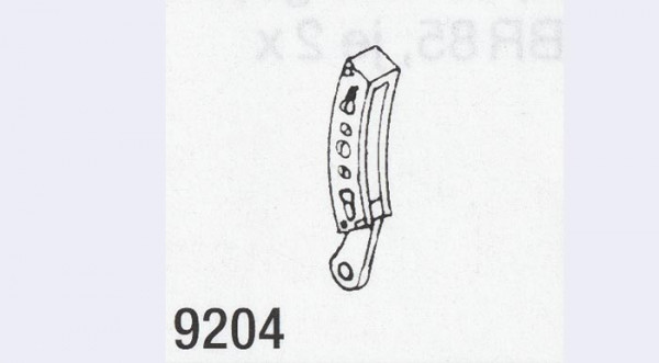 Weinert 9204 - Einheitsschwinge BR86 2Stck