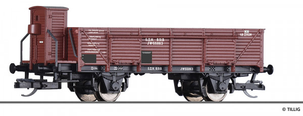 Tillig 17635 - Offener Güterwagen Jf der BDZ, Ep. II