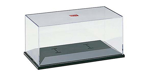 Herpa 055024 - PC-Vitrine incl. Halteklammer PKW 1:43 Länge 15,2cm, Breite 7cm, Höhe 7,8cm