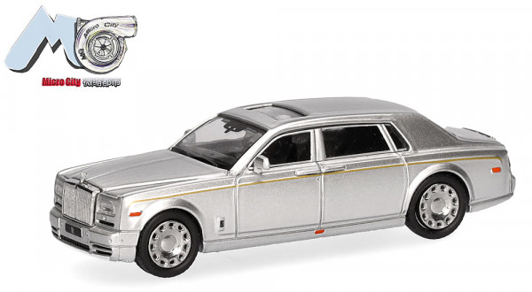 Herpa 87MC000066 - Rolls Royce Phantom silber