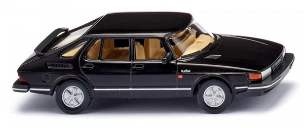 Wiking 021502 - Saab 900 Turbo - schwarz - 1978-86
