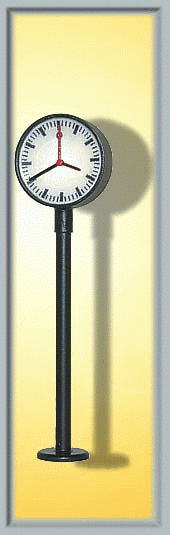 Viessmann 5080 - Beleuchtete Bahnsteiguhr Höhe: 56 mm