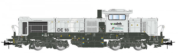 Rivarossi HR2969S - FS Mercitalia S&T Diesellok Vossloh DE18 hellgrau Ep.6, DCC + Sound