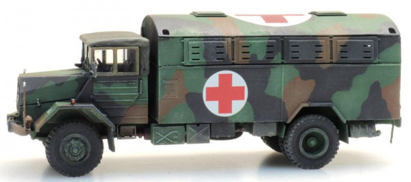 Artitec 6870419 - BRD MAN 630 L2 A Großraum-Krankenkraftwagen (KrKw GR)