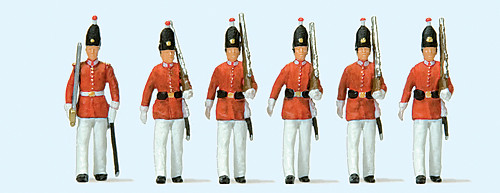 Preiser 24641 - Prinzengarde 6-teilig